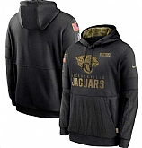 Men's Jacksonville Jaguars Nike Black 2020 Salute to Service Sideline Performance Pullover Hoodie,baseball caps,new era cap wholesale,wholesale hats